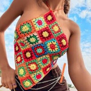 *NEW* Crochet Halter Top